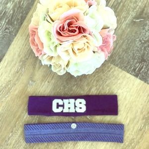 🌼Lululemon purple headband. Buy one, get one free